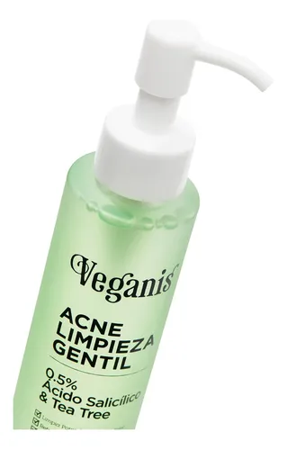 Veganis Gel Acne Limpieza Gentil 150 Ml S/tacc Cruelty Free