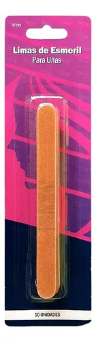 Limas De Uñas Esmeril Lisfar X 10 Unidades Hf299