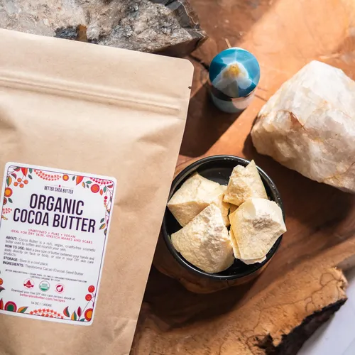 Manteca De Cacao Orgánica Cruda Better Shea Butter 240 Ml