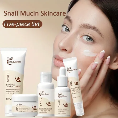 Set De Cuidado Facial Con Mucina De Caracol Para Adolescente