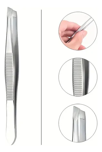 ** Pinzas De Acero Inoxidable Para Cejas Y Pestañas, ***