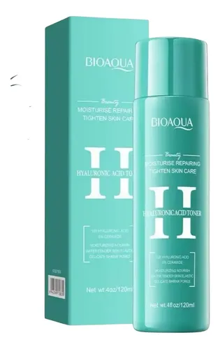 Tonico Facial Reafirmante Ácido Hialurónico 120 Ml Bioacua Todo Tipo De Piel Día/noche