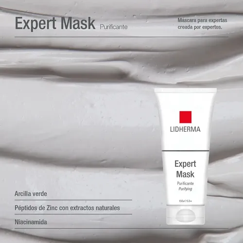 Expert Mask Purificante C/arcilla Verde Niacinamida Lidherma