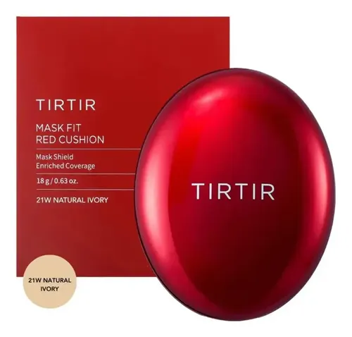 Tirtir – Mini Cushion Mask Fit Red 4.5g Tono 21w Natural Ivory