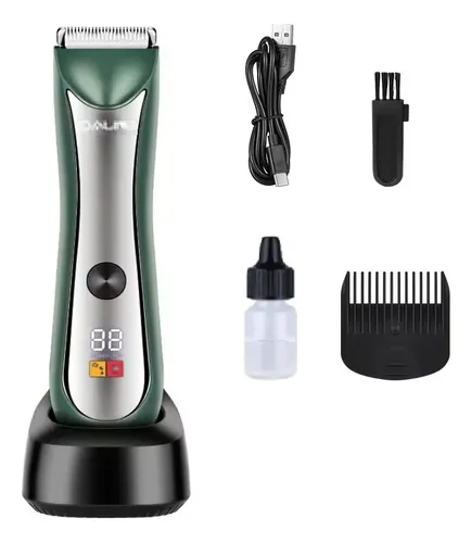 Corta Pelo Afeitadora Corporal Ceramica Recargable Display