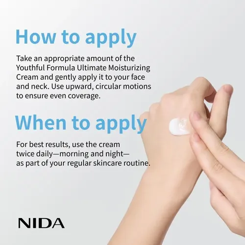 Nida Ultimate Moisturizing Cream Youthful 100ml Original