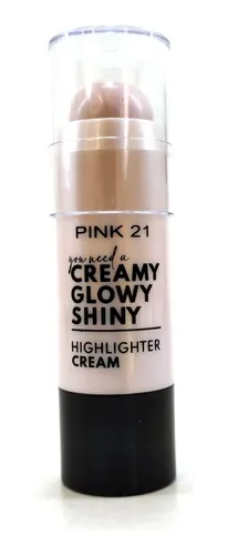 Iluminador Cremoso Barra Highlighter Pink 21 X 36 Unidades