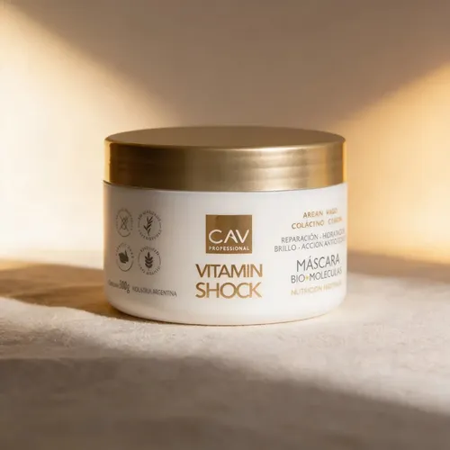 Cav Vitamin Shock Máscara Capilar Nutrición 300ml