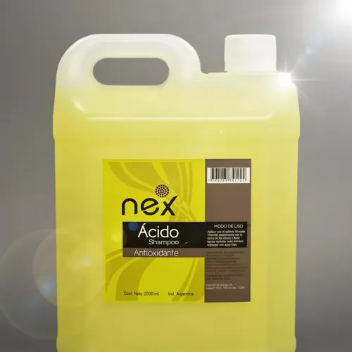 Shampoo Ácido Antioxidante Nex Bidon X 2 L cabellos teñidos