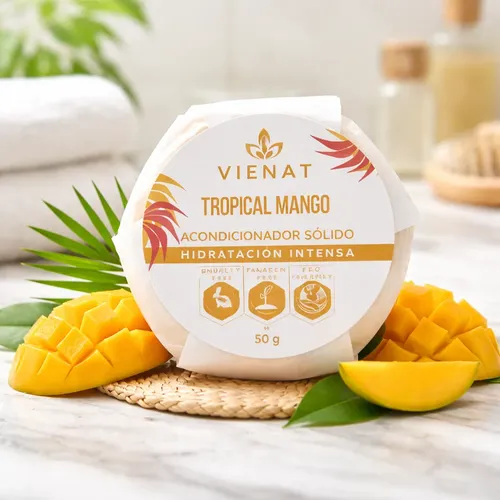 Acondicionador Solido, Hidratación Intensa 50 G Vienat