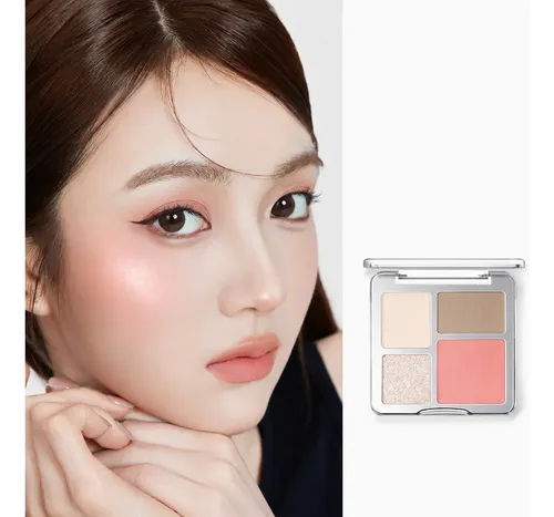 Paleta Facial Todo En Uno Zhiyouquan: Iluminador, Contorno