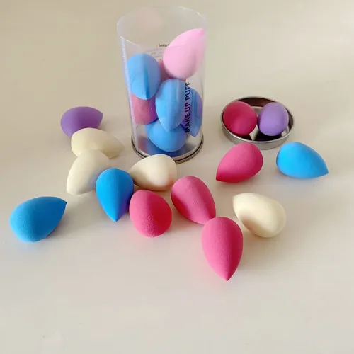Set De Esponjas De Maquillaje Urradia Mini Multicolor 10 Pie
