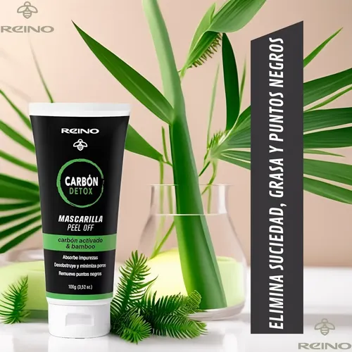 Mascarilla Peel Off Anti-puntos Negros Carbón Y Propóleos