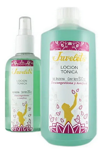 Loción Tónica Facial Suavepie Juevelets de 200 ml para Todo Tipo de Piel
