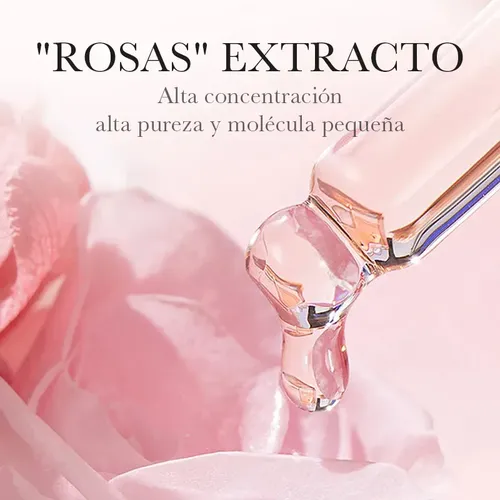 Serum Hidratante De Rosas Con Acido Hialuronico Asiática