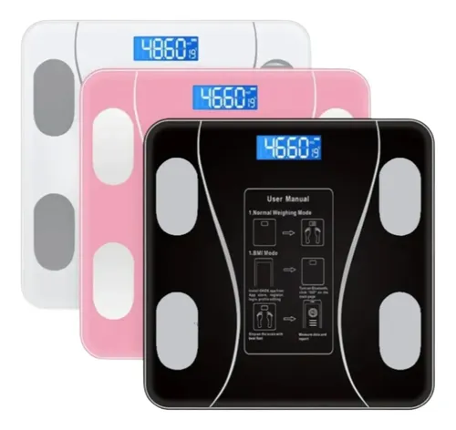 Balanza Smart Baño Digital Inteligente Bluetooth 180kg
