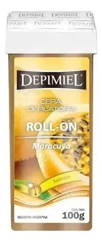 Roll On Cera Depilatoria Depimiel Maracuya 100gr
