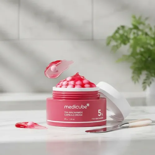 Crema En Cápsulas Medicube Para Una Piel Radiante Y De – Fragancia TXA+Niacinamide