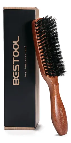 Cepillo Para Cabello Bestool Con Cerdas De Jabalí Para Mujer