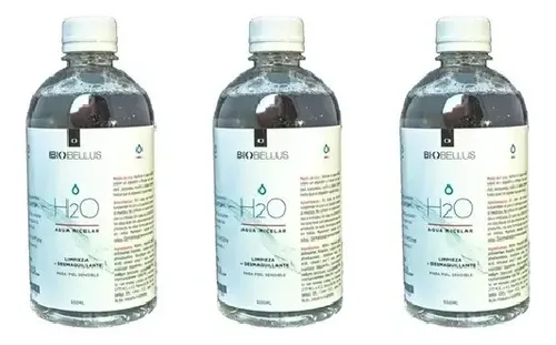 3 Agua Micelar Limpia Y Desmaquilla – Biobellus 500ml