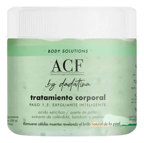 Acf By Dadatina Body Solutions Exfoliante Corporal Inteligen