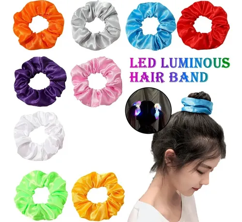 Cintas Para El Pelo Con Luz Led, Rosquillas, Neón, Fiesta, 9