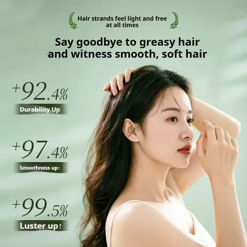 Jabón Para El Cabello Con Hojas De Ciprés, Con 12 Extractos