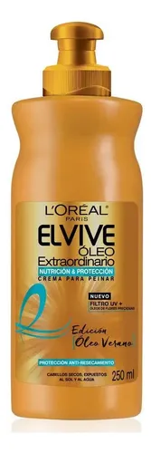 Crema Para Peinar Óleo Extraordinario Verano Elvive X250ml