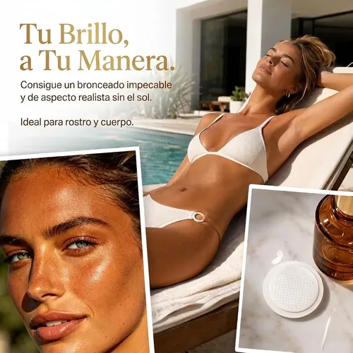 Parches Autobronceadores Sin Sol 21 Piezas Rostro Y Cuerpo