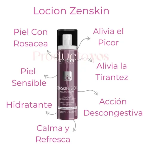 Bruma Calmante Piel Sensible Rosacea Zenskin Idraet