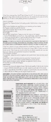 Kit De Cejas L’oréal Paris Brow Stylist Pro 3.4 G Medio A