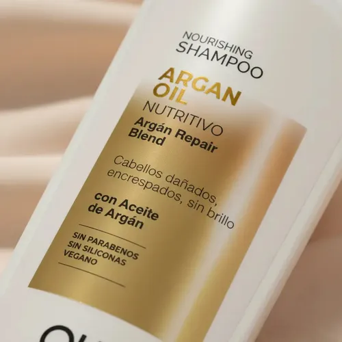 Shampoo Olio Argan Oil Nutritivo Cabello Dañado 420ml