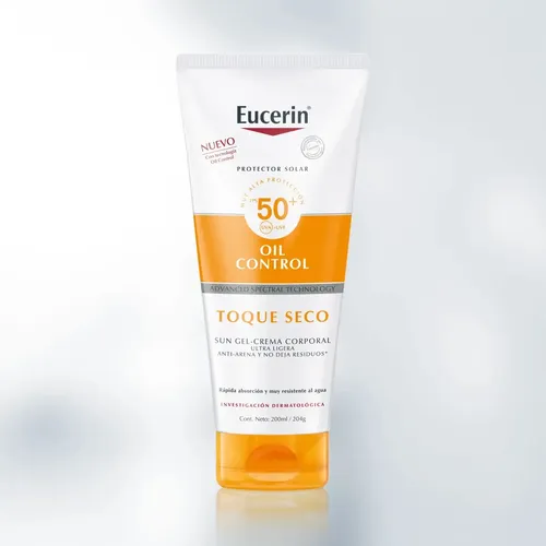 Eucerin Sun Fps50+ Gel-crema Corporal Toque Seco X 200