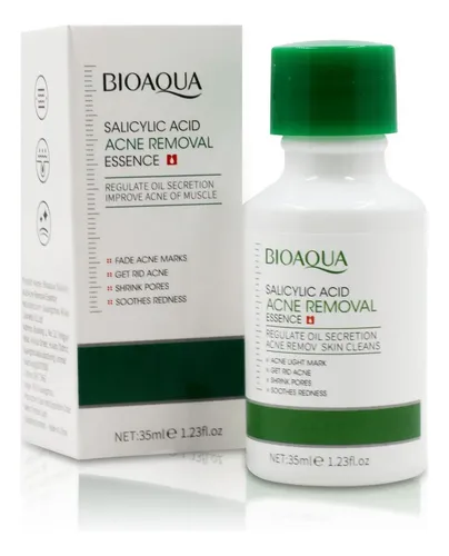 Bioaqua Esencia Antiacné Ácido Salicílico Anti Marcas Poros Acneica Día/noche