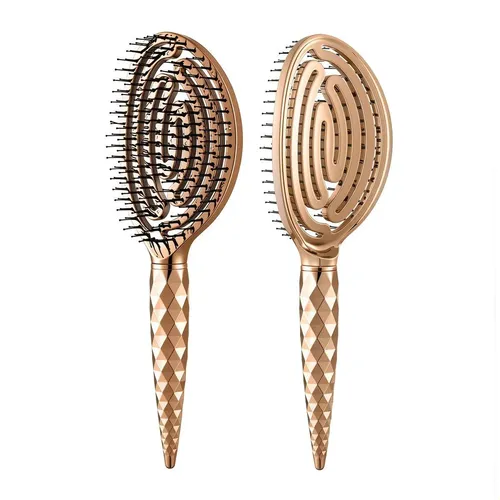 Diseño Ergonómico Cepillo Para Cabello Masajeador Para