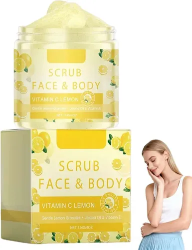 Exfoliante Corporal Y Facial De Limón