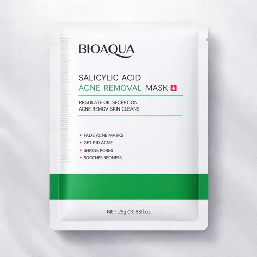 Mascarilla Facial Acido Salicilico Antiacne X1 Bioaqua