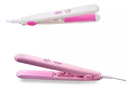 Planchita De Pelo De Cerámica Mini De Viaje Portátil Plancha