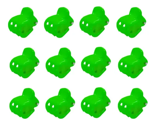 Hebillas y Broches para el Pelo Iko Shop Mini Verdes Flúor – Pack de 100