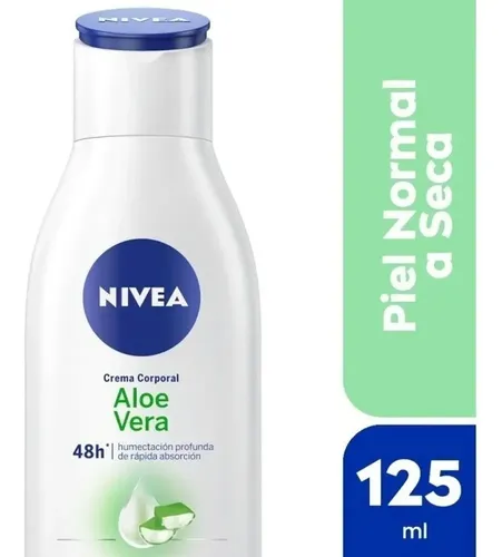 Crema para cuerpo Nivea Express Hydration Hidratación Express en tubo 125mL