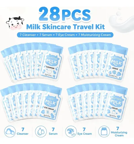 Milk Skincare Set 28 Mini Viaje Sulily