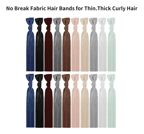 79style 125pcs Lazos De Pelo De Tela Elástica Para …