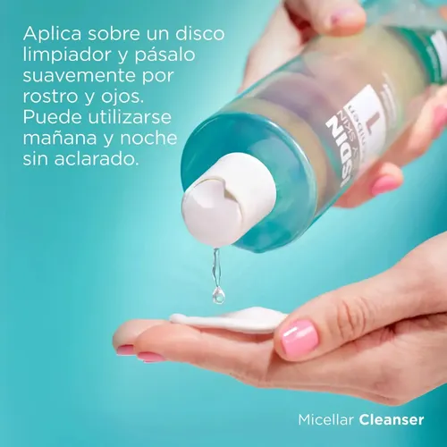 Limpiador Desmaquillante Facial Micellar Cleanser Acniben 400Ml Isdin