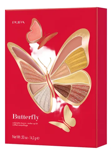 Pupa Butterfly Paleta Sombras Gold Brown
