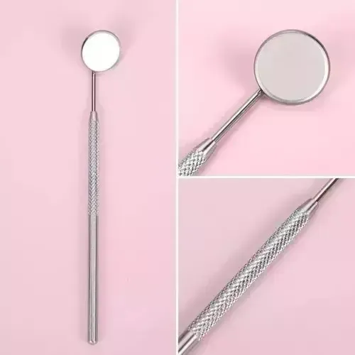 Kitx5 Espejo Pestañas Postizas Extensiones Acero Inoxidable
