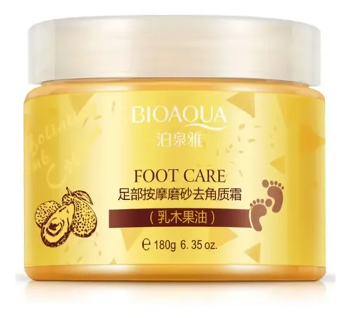 Icrema Exfoliante Pies Bioaqua 180g Hidratante Removedora