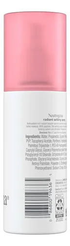 Neutrogena Spray Fijador Radiante Con Antioxidantes 100 Ml