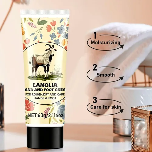 Crema De Manos Y Pies Con Lanolina Para Manos Y Pies Ásperas