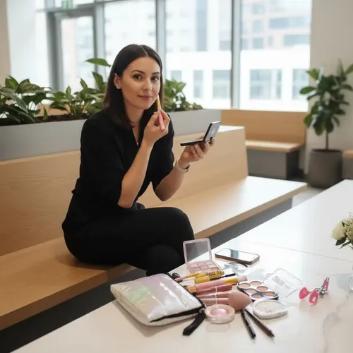 Set Maquillaje Completo Tonos Pastel Look Luminoso Radiante