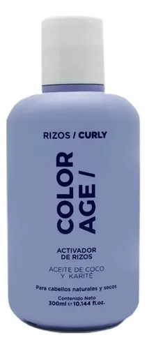 Kit Rulos Crema De Peinar, Activador, Shamp Y Acond Colorage